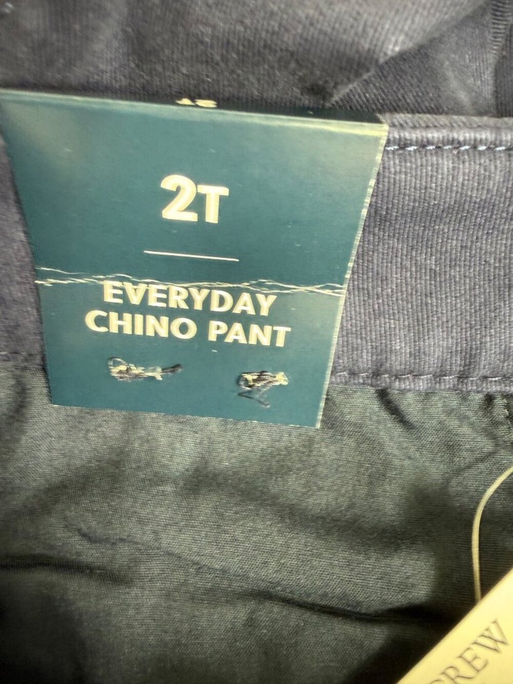 J. Crew Factory Tall Everyday Chino Pant Size 2 Tall Navy Blue Preppy Academia - Picture 5 of 13
